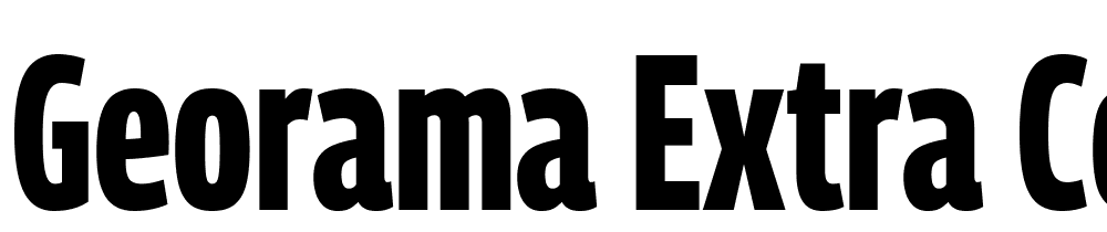 Georama-Extra-Condensed-Bold font family download free