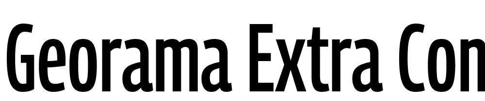 Georama-Extra-Condensed-Medium font family download free