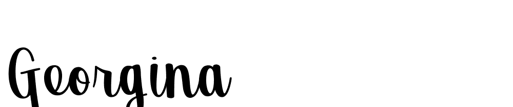 Georgina font family download free