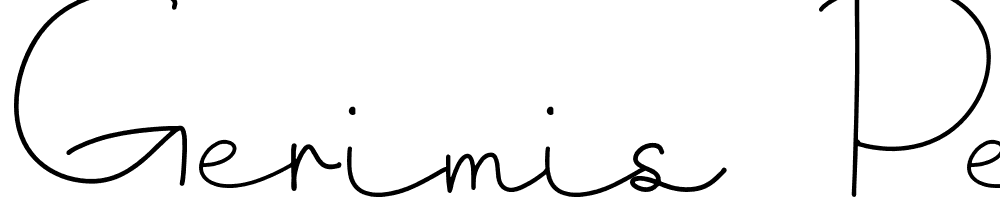 gerimis-personal-use font family download free