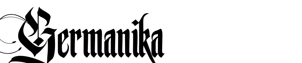 germanika font family download free