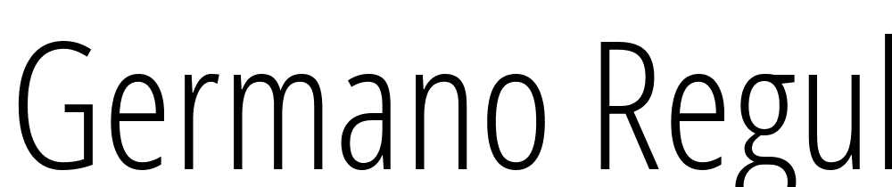 Germano-Regular font family download free