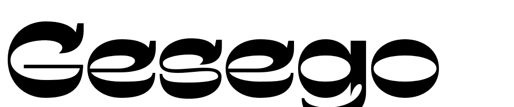 gesego font family download free