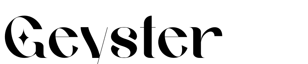 geyster font family download free