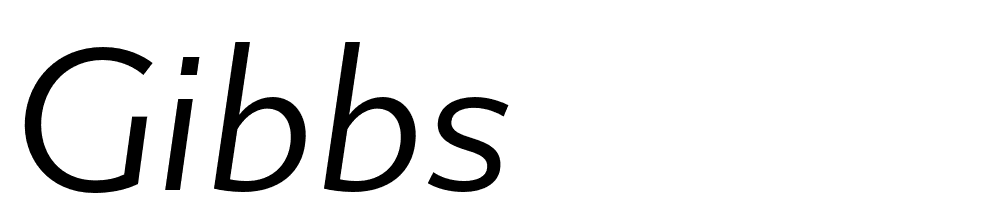 Gibbs font family download free