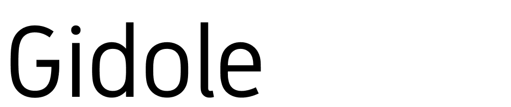 gidole font family download free