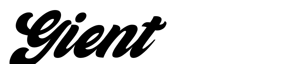 Gient font family download free