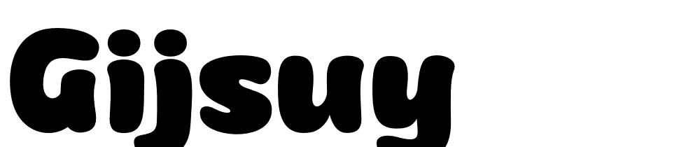 gijsuy font family download free