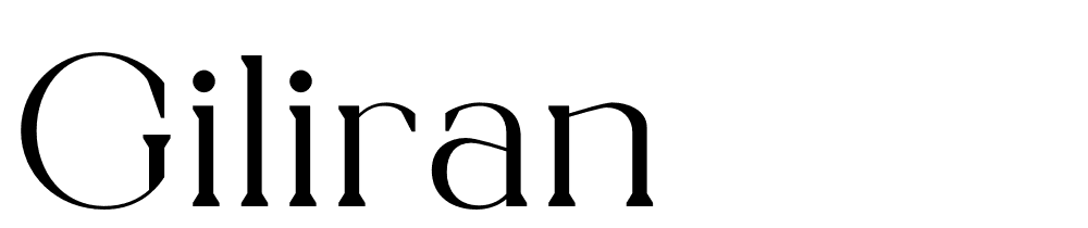 Giliran font family download free