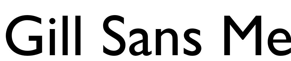 Gill-Sans-Medium font family download free