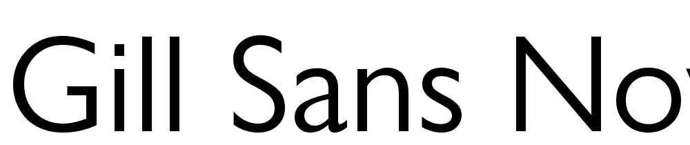 Gill-Sans-Nova-Book font family download free