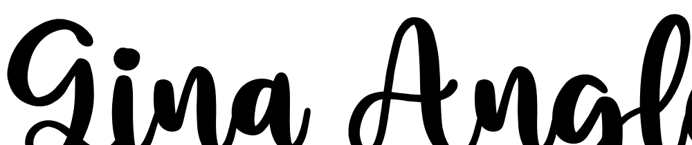 Gina Angle font family download free