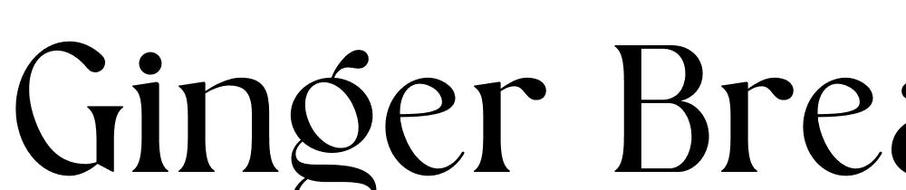 ginger-bread font family download free