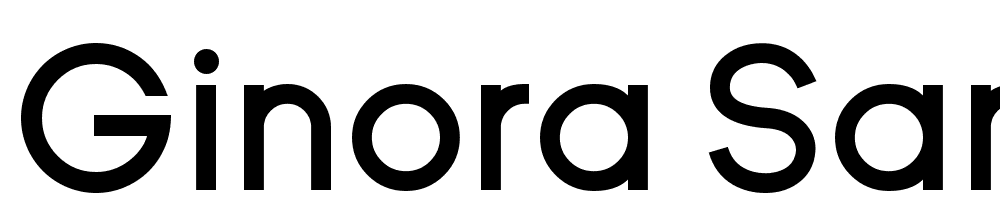 Ginora-Sans-Regular font family download free