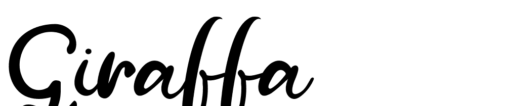 Giraffa font family download free