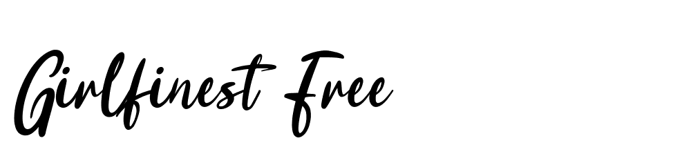 Girlfinest Free font family download free