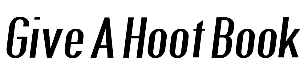 Give-A-Hoot-Book-Oblique font family download free