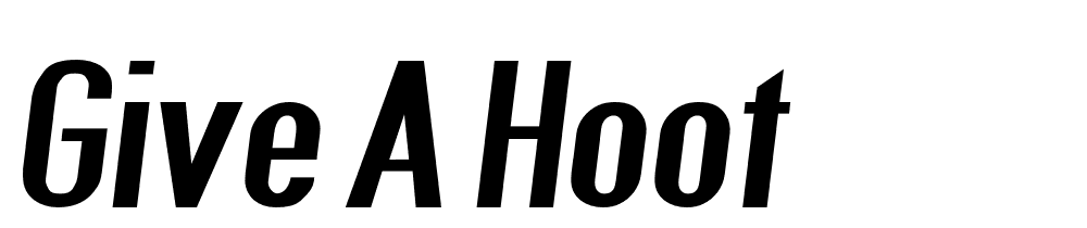 give_a_hoot font family download free