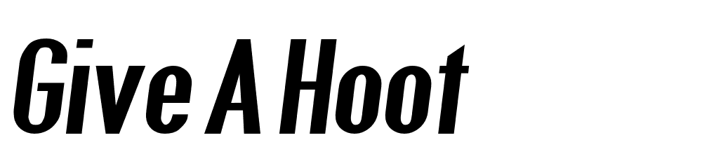 give_a_hoot font family download free