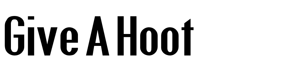 give-a-hoot font family download free