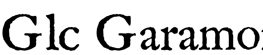 Glc Garamond Pro font family download free