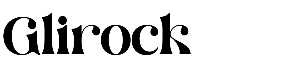 Glirock font family download free