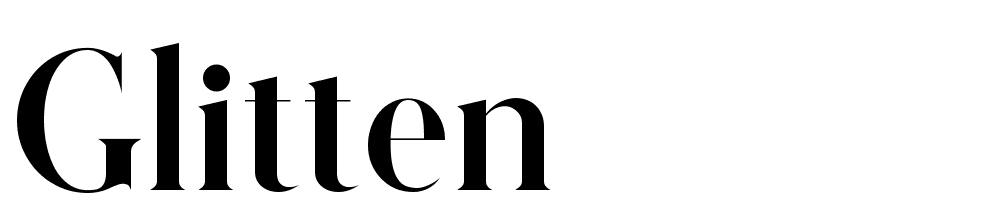 Glitten font family download free