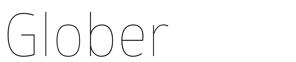 glober font family download free