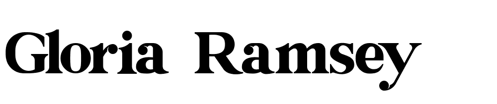 gloria-ramsey font family download free