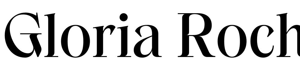 gloria-rocha font family download free