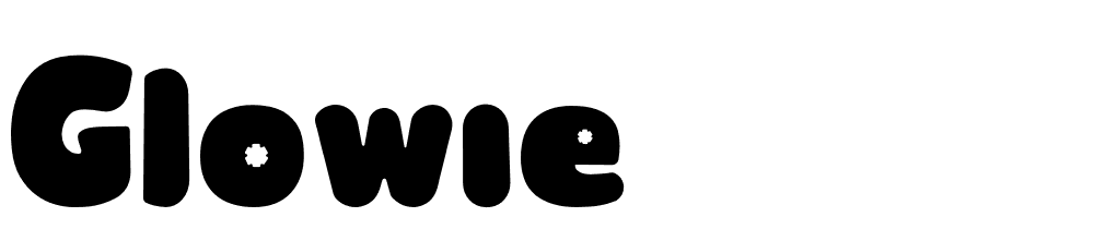 Glowie font family download free