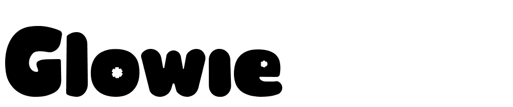 Glowie font family download free