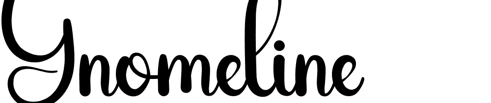 Gnomeline font family download free