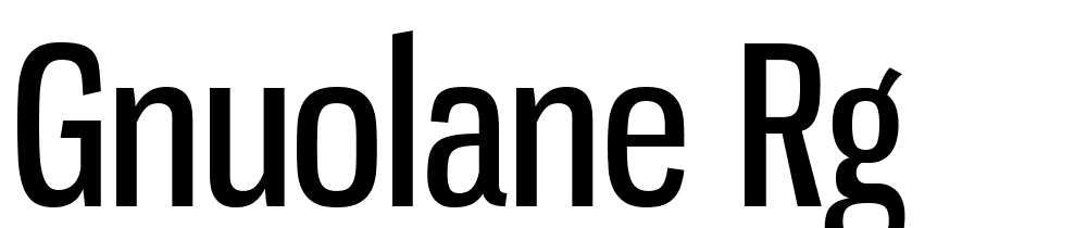 gnuolane-rg font family download free