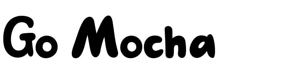 Go-Mocha font family download free