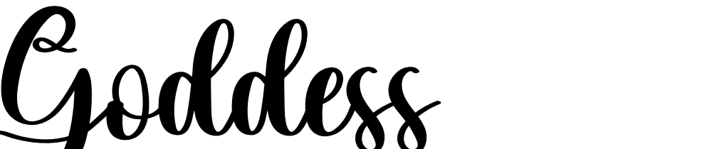 Goddess font family download free