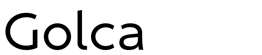 Golca font family download free