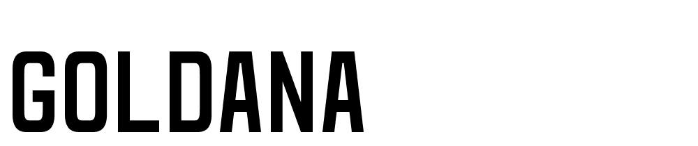 goldana font family download free