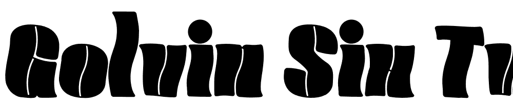 Golvin-Six-Twist-Neun font family download free
