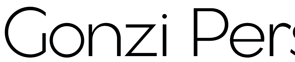 Gonzi-PERSONAL-USE-Light font family download free