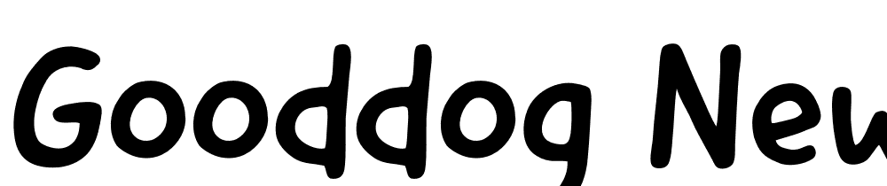 GoodDog-New font family download free