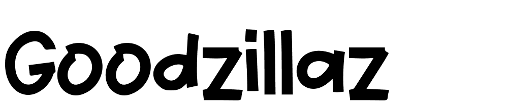 goodzillaz font family download free