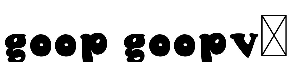 Goop-Goopv2-Regularreal font family download free