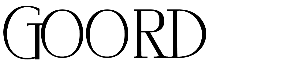 goord font family download free