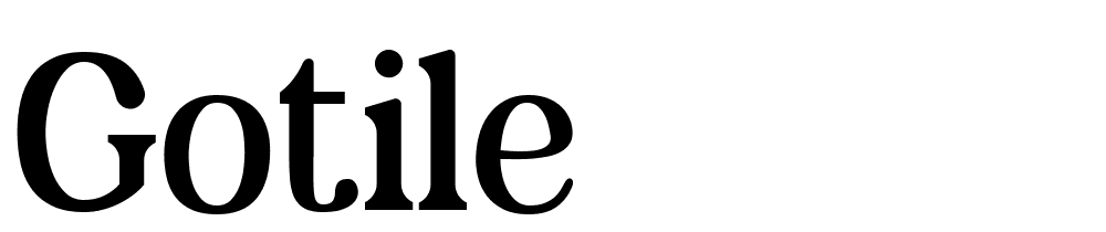 Gotile font family download free