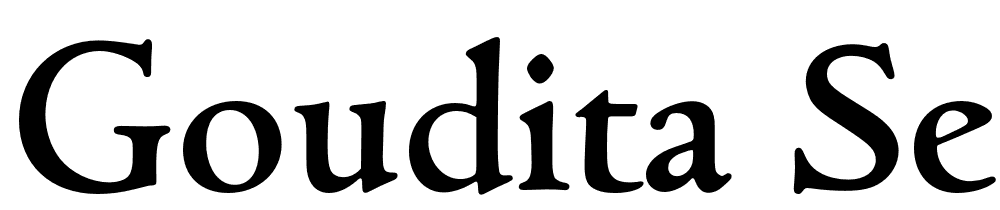 Goudita Serial font family download free