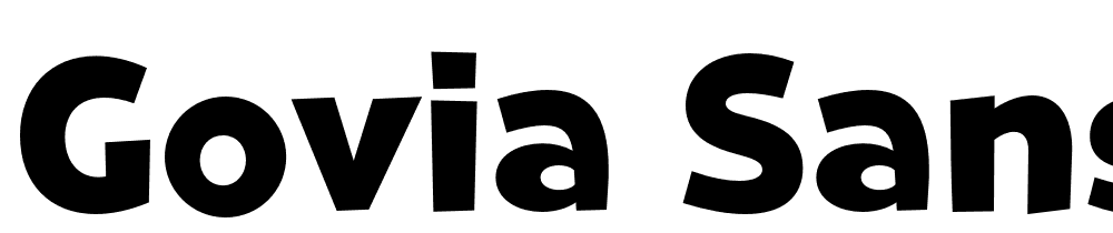 govia_sans font family download free