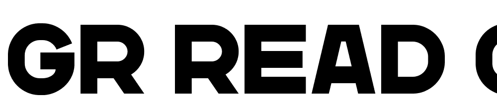 GR-Read-One font family download free