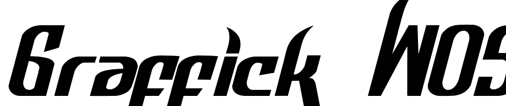 Graffick-W05-Regular font family download free