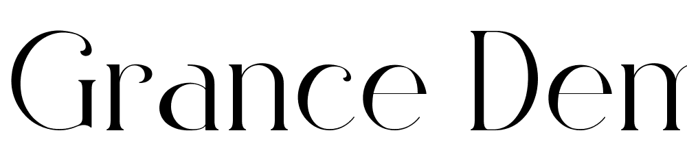 GRANCE-DEMO font family download free